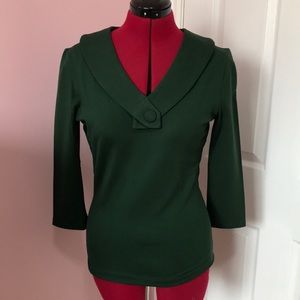 Voodoo Vixen Caniya top green small